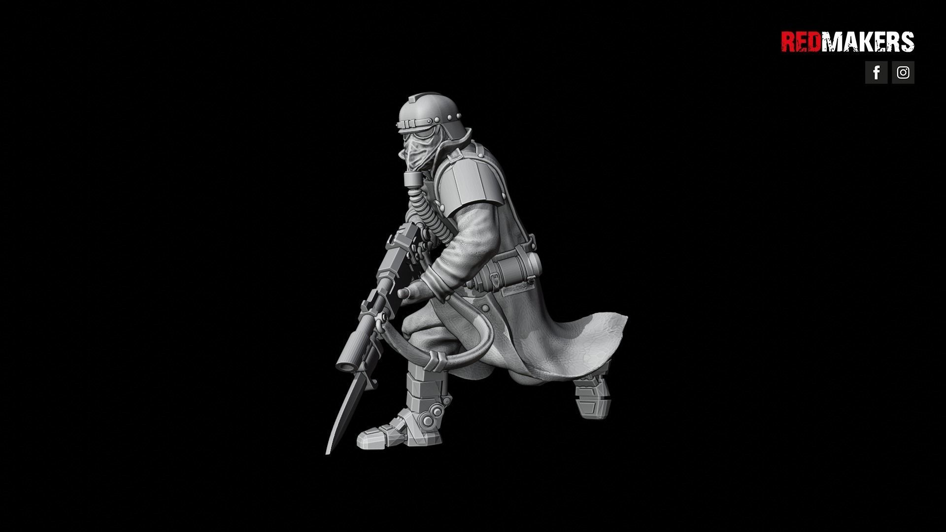 Death Division - Kill Squad - Imperial Force 3D print model_30