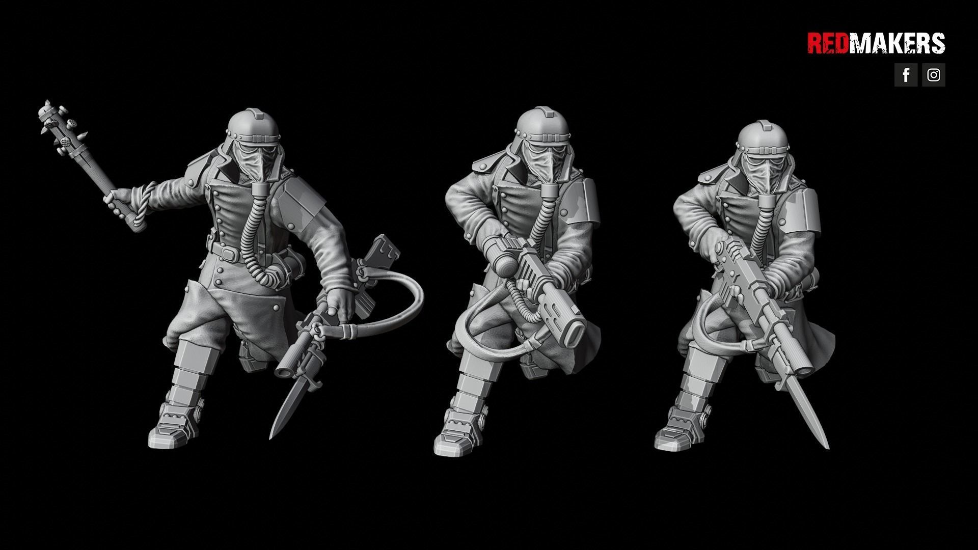 Death Division - Kill Squad - Imperial Force 3D print model_57