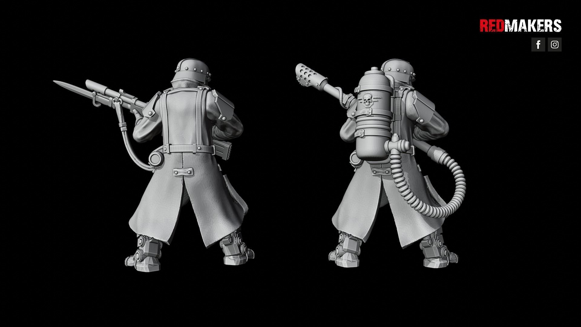 Death Division - Kill Squad - Imperial Force 3D print model_52