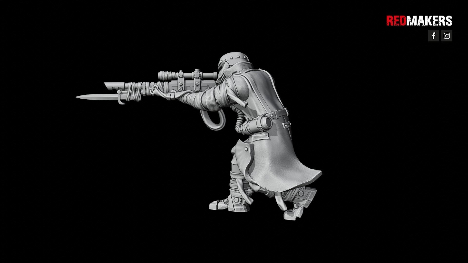 Death Division - Kill Squad - Imperial Force 3D print model_37