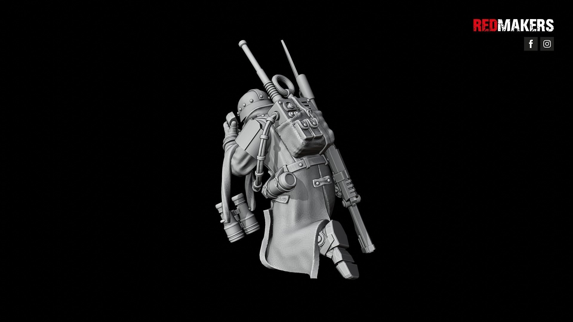 Death Division - Kill Squad - Imperial Force 3D print model_64