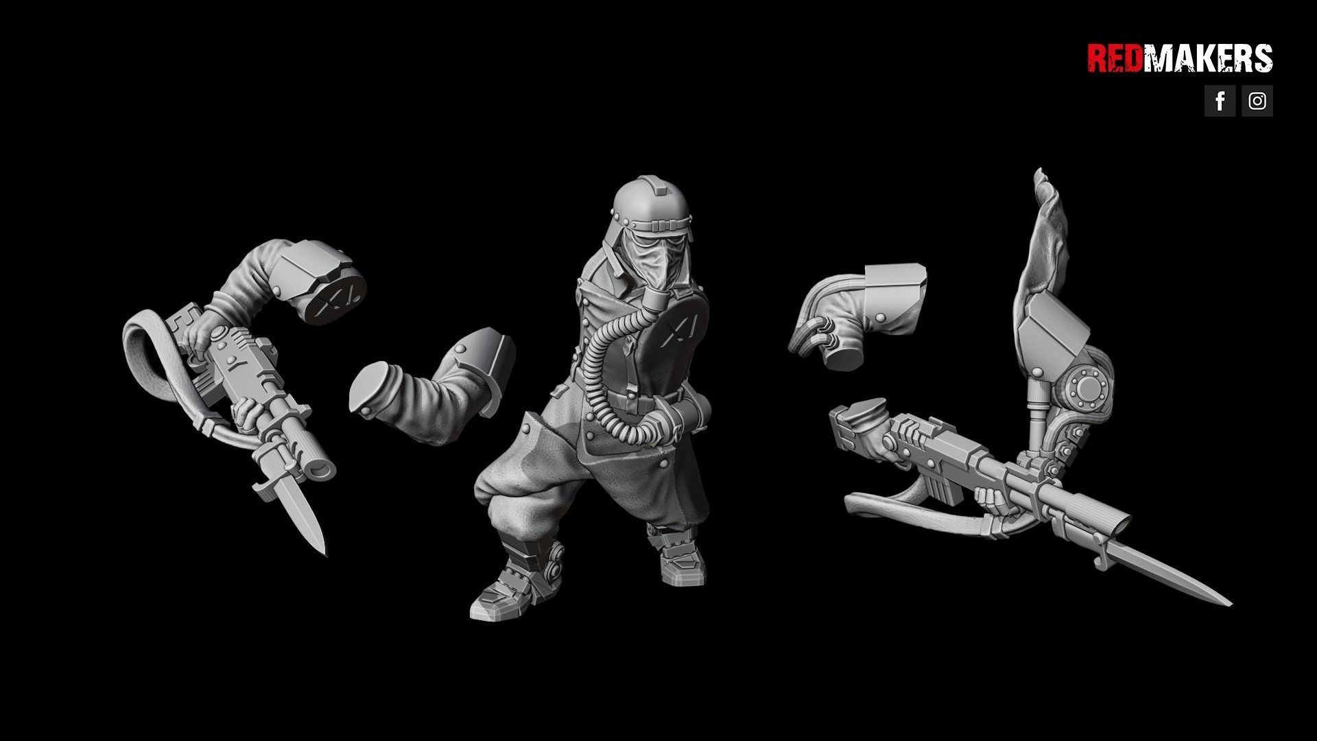 Death Division - Kill Squad - Imperial Force 3D print model_62