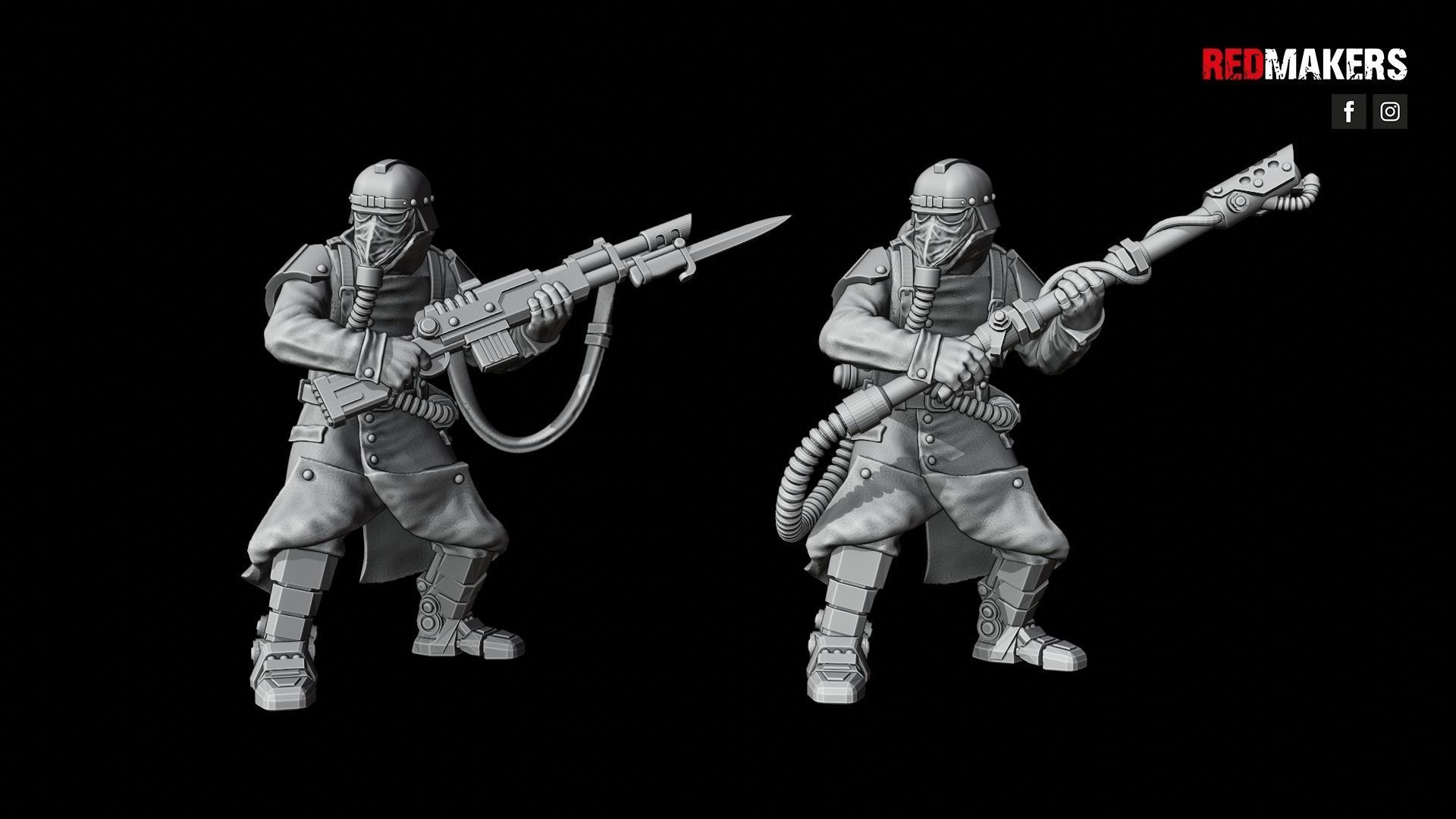 Death Division - Kill Squad - Imperial Force 3D print model_51