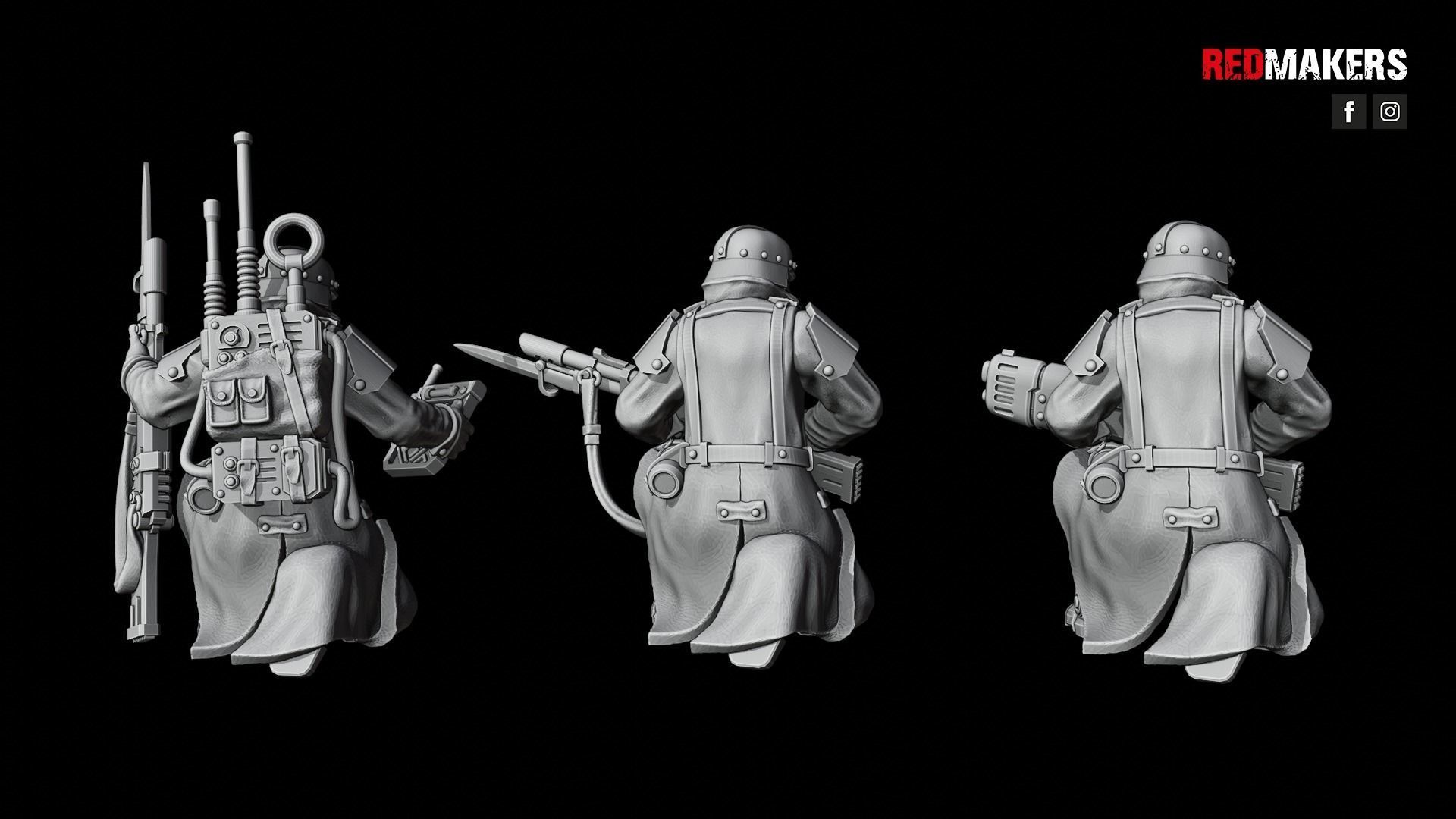 Death Division - Kill Squad - Imperial Force 3D print model_49