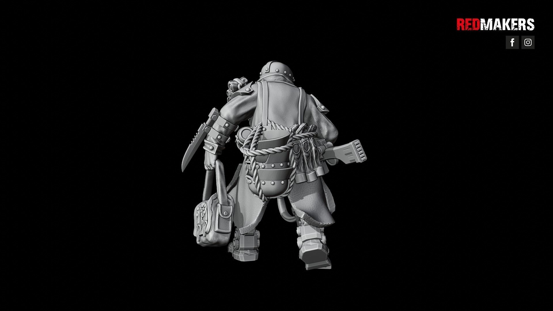Death Division - Kill Squad - Imperial Force 3D print model_46