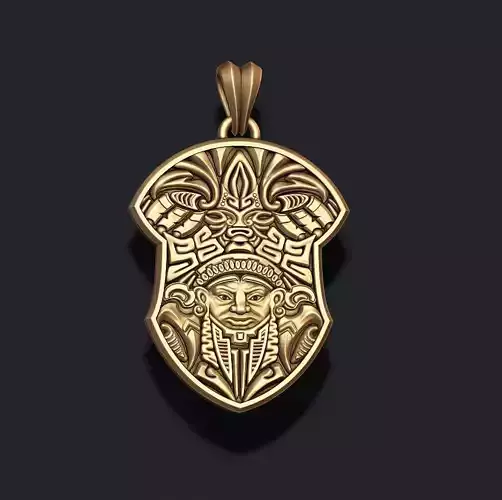Maya pendant 3D print model