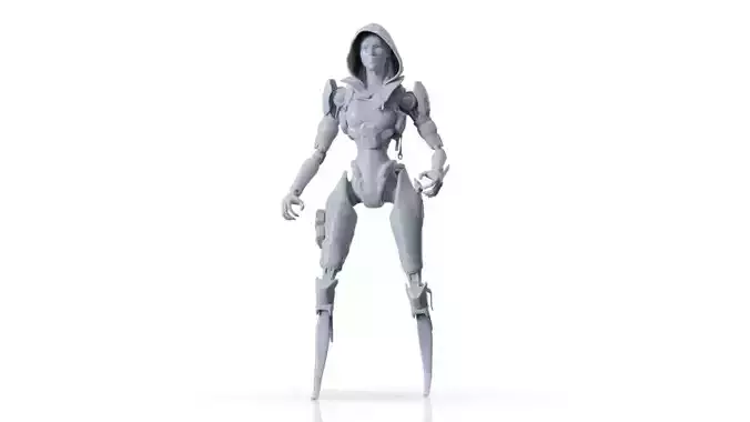 ASH APEX LEGENDS HIGH DETAIL FIGURE 3D print model