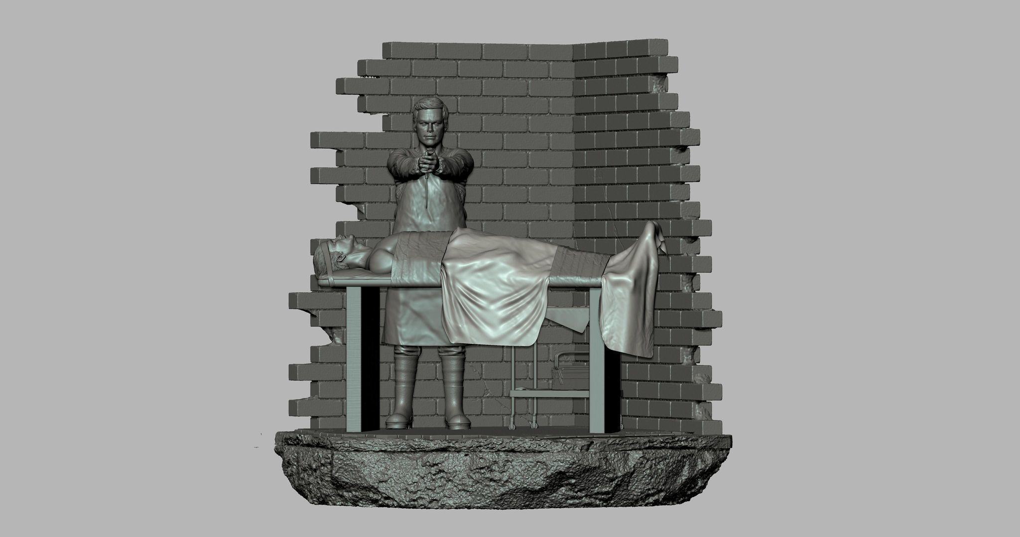 Dexter Morgan Diorama 3D print model_2