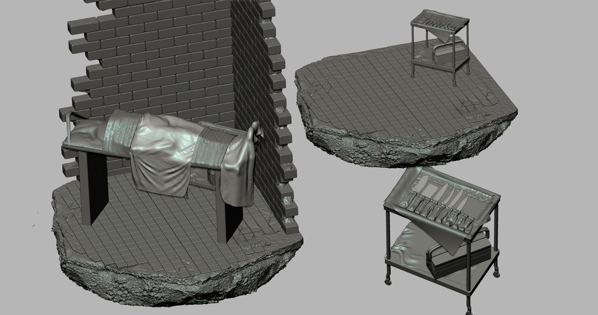 Dexter Morgan Diorama 3D print model_1