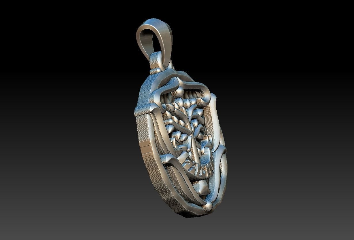 Tree of Life Family Medal 3D print model_7