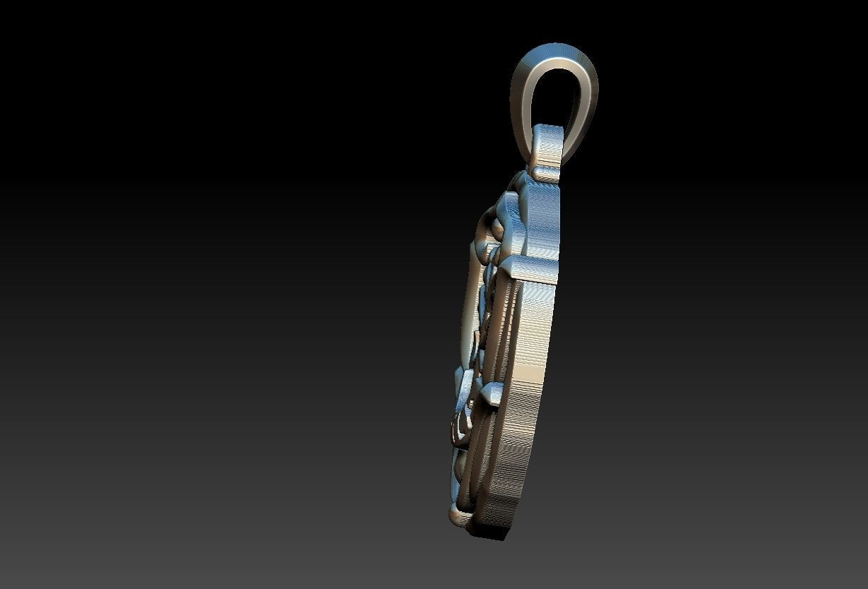 Tree of Life Family Medal 3D print model_4