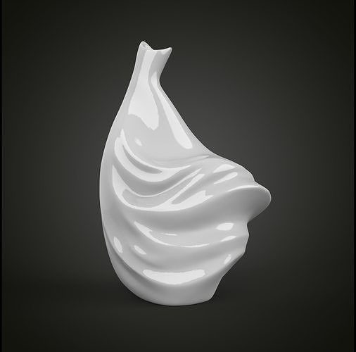 Decorative vase 3D print model