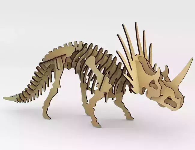Styracosaurio rompecabezas 3D puzzle
