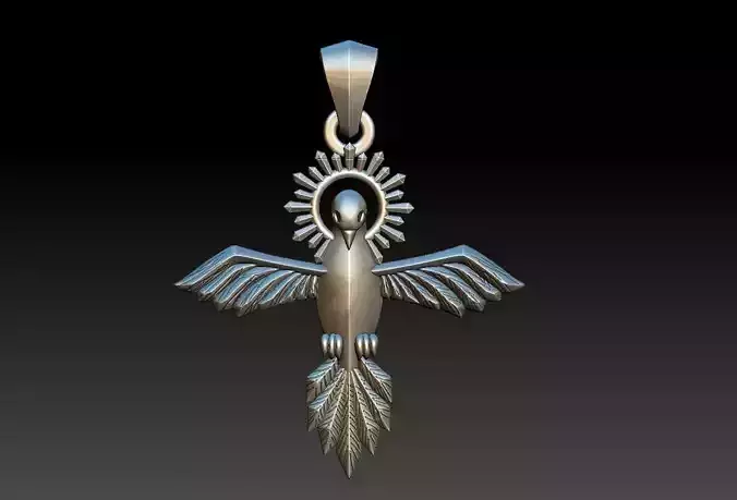 Holy Spirit - Dove - Espirito Santo Style 3D print model