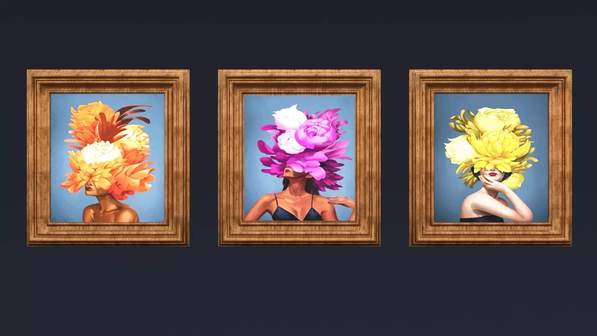 Wall Pictures 3D model_0