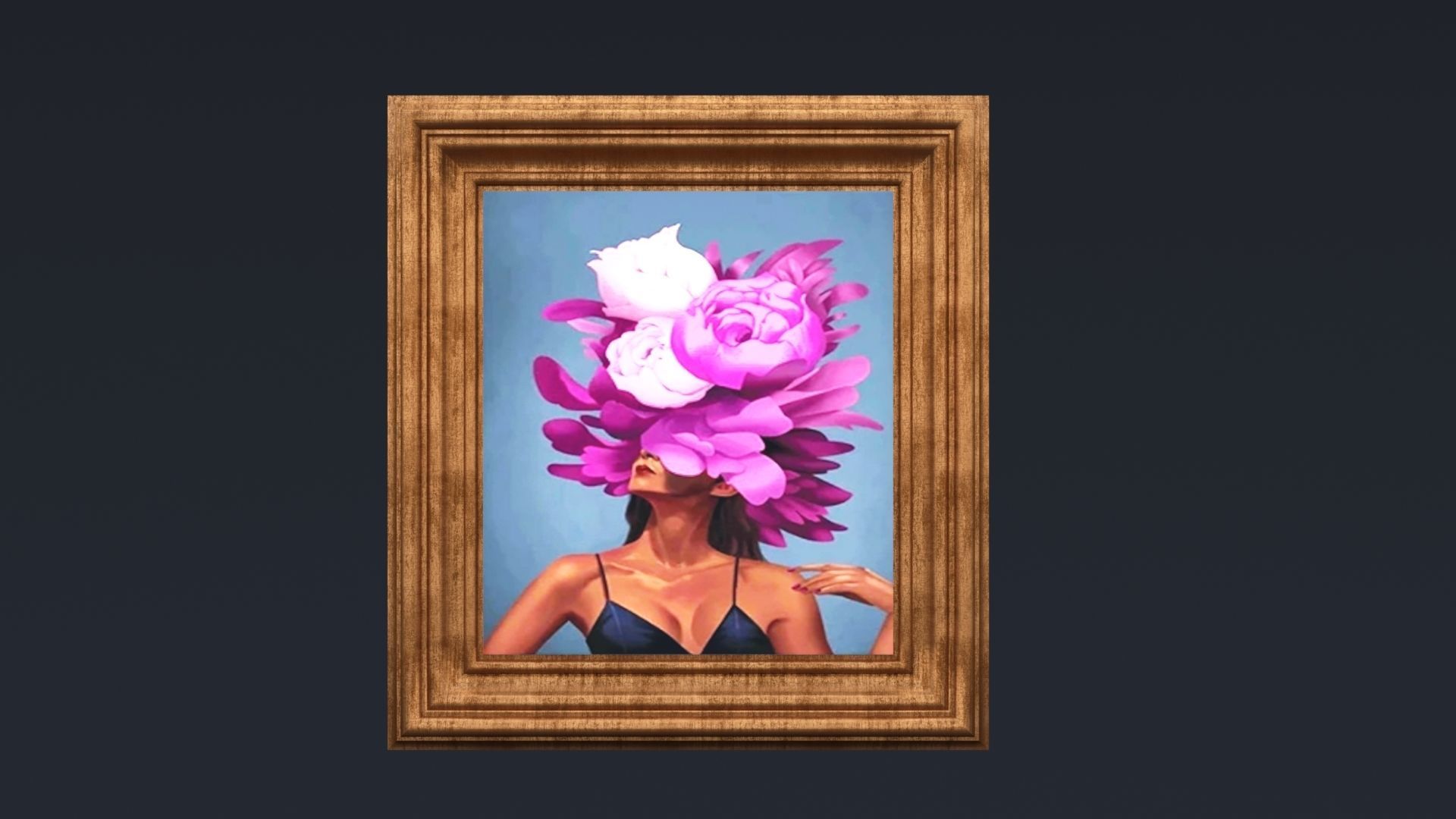 Wall Pictures 3D model_2