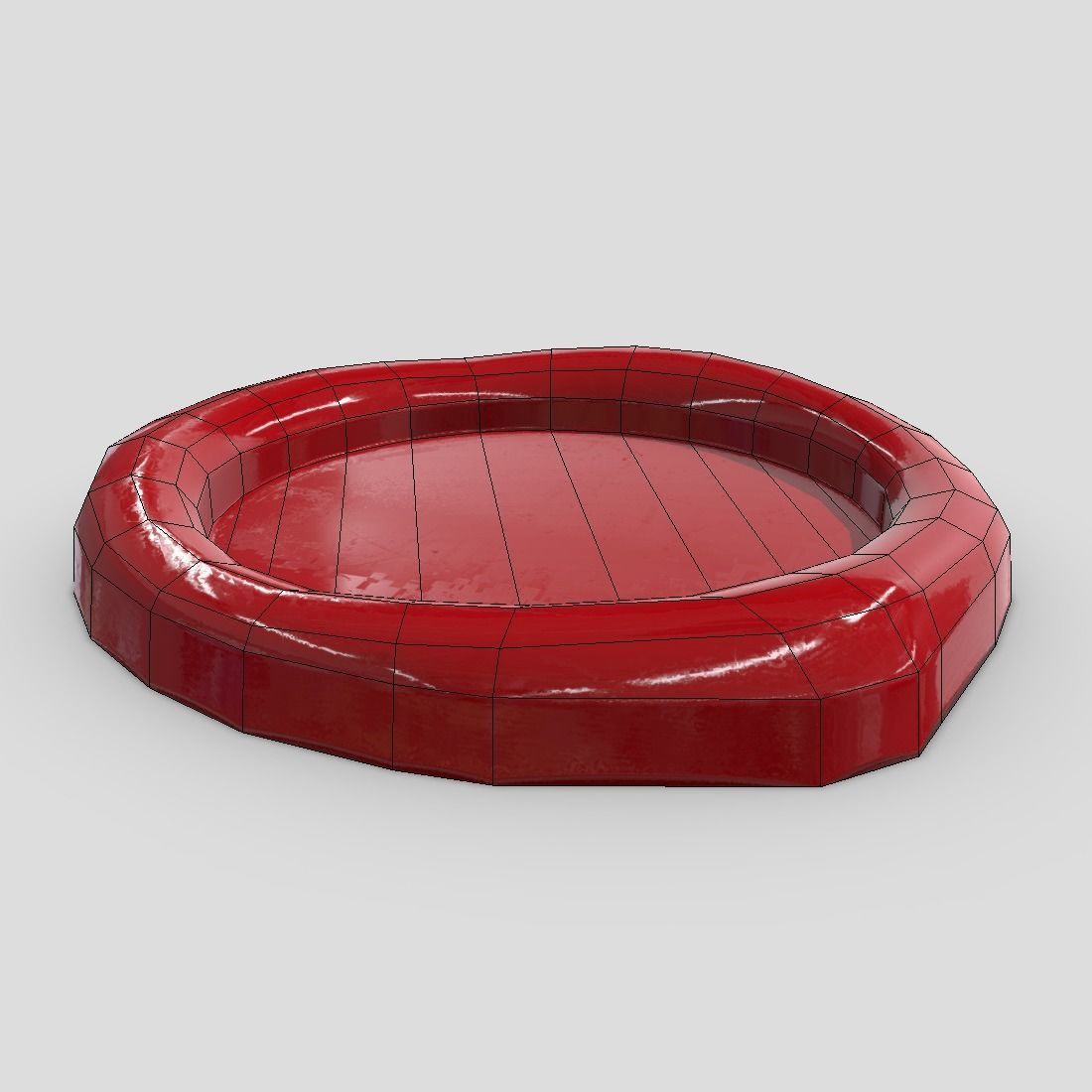 Wax Seal Low-poly 3D model_12