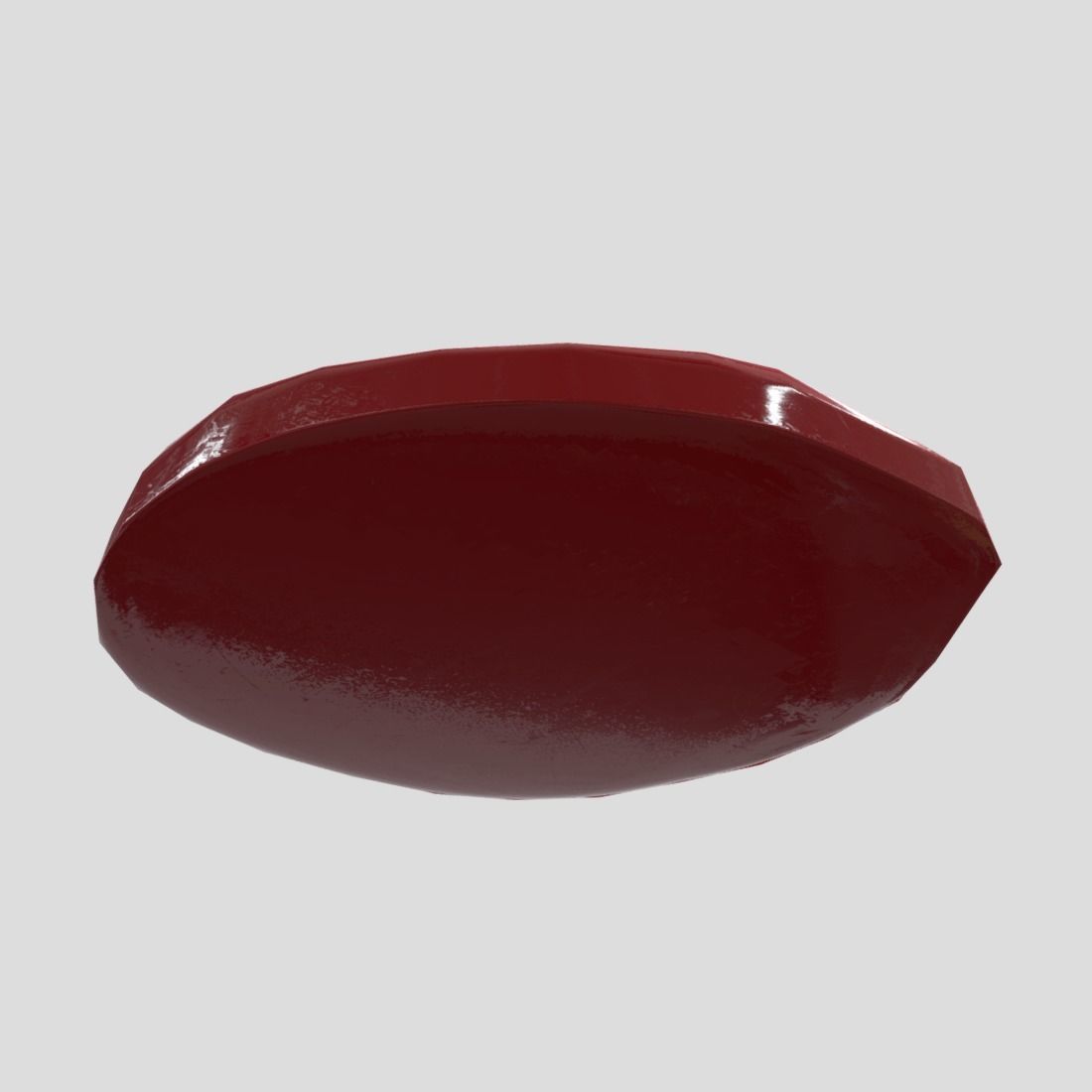 Wax Seal Low-poly 3D model_9