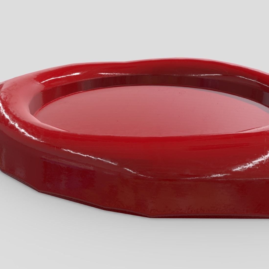 Wax Seal Low-poly 3D model_13