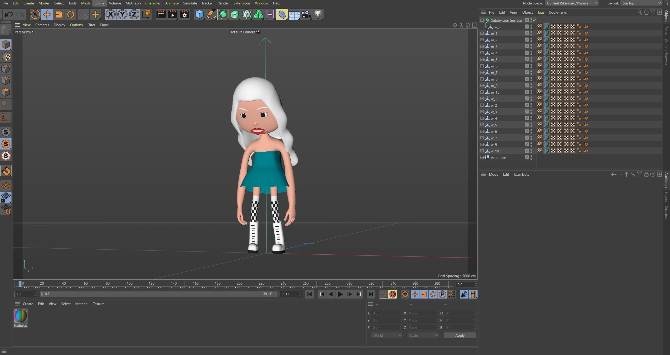 Low poly cartoon characters 1 02 pack 3d model Low-poly 3D model_22