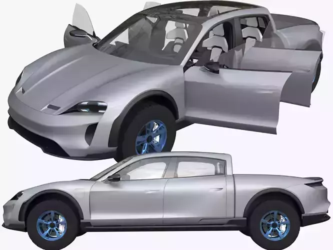 Taycan  Pick-Up Truck Concept 
