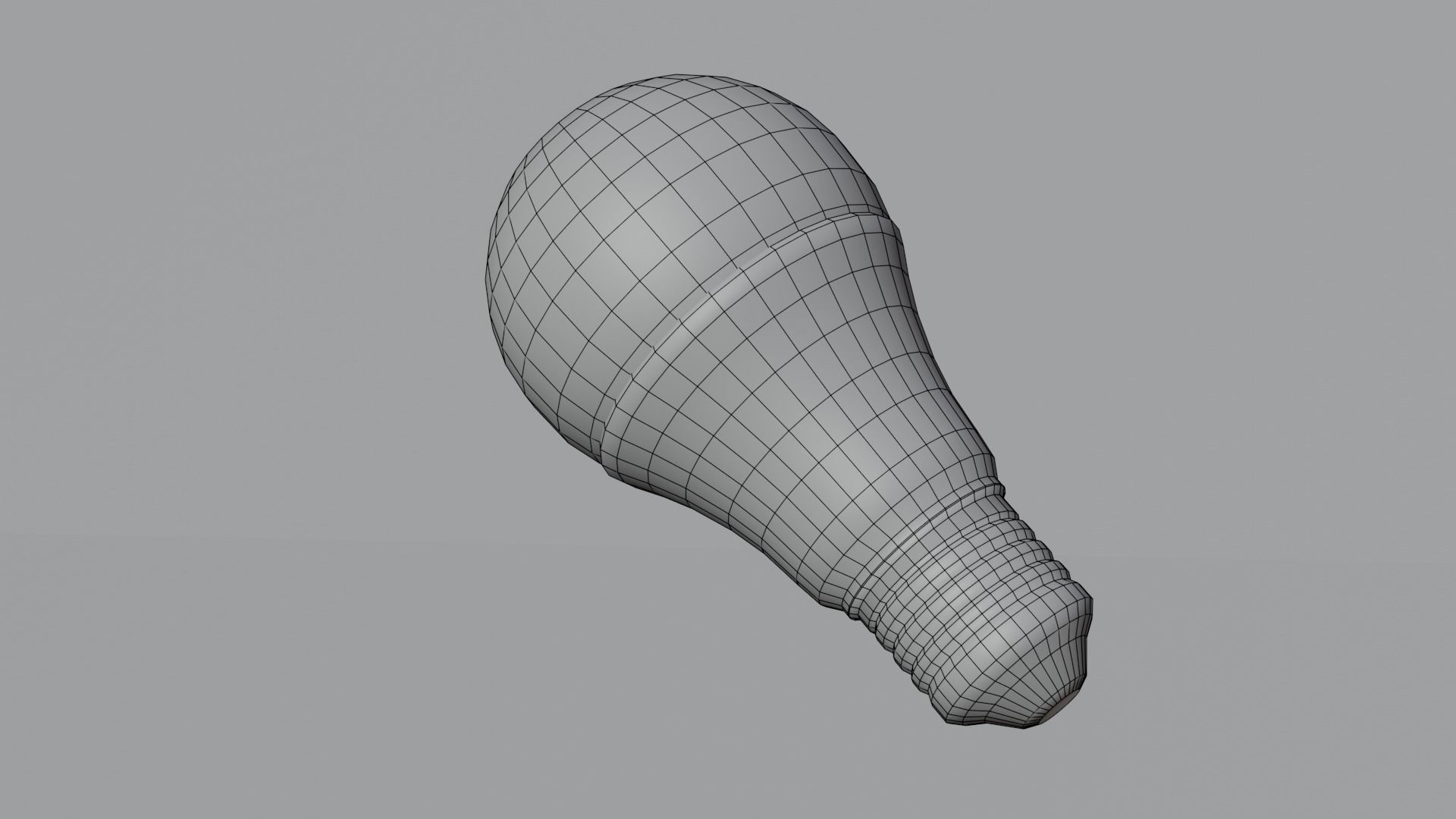 LOW POLY LAMP - low poly lamp led light bulb Free low-poly 3D model_2