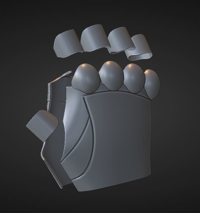 Armadura de Tauro 3D print model_30