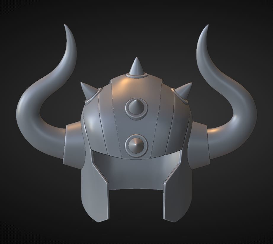 Armadura de Tauro 3D print model_10