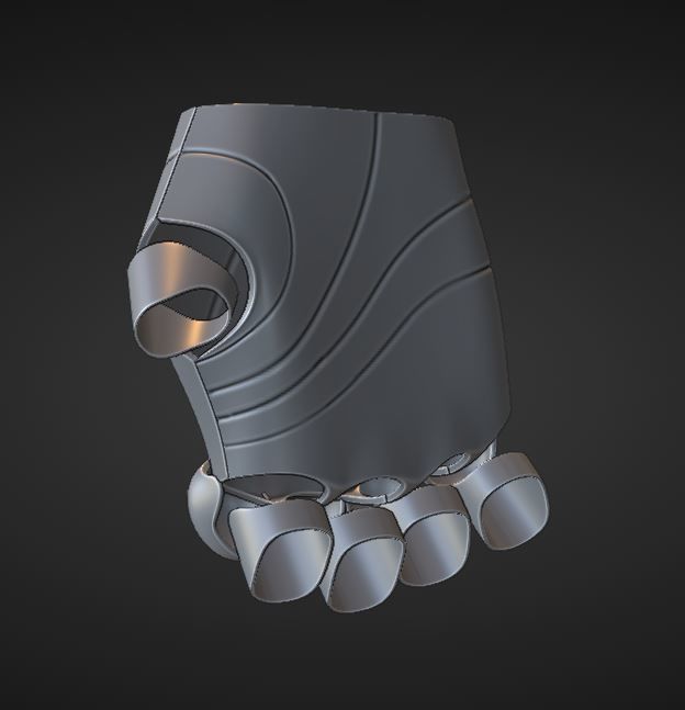 Armadura de Tauro 3D print model_31