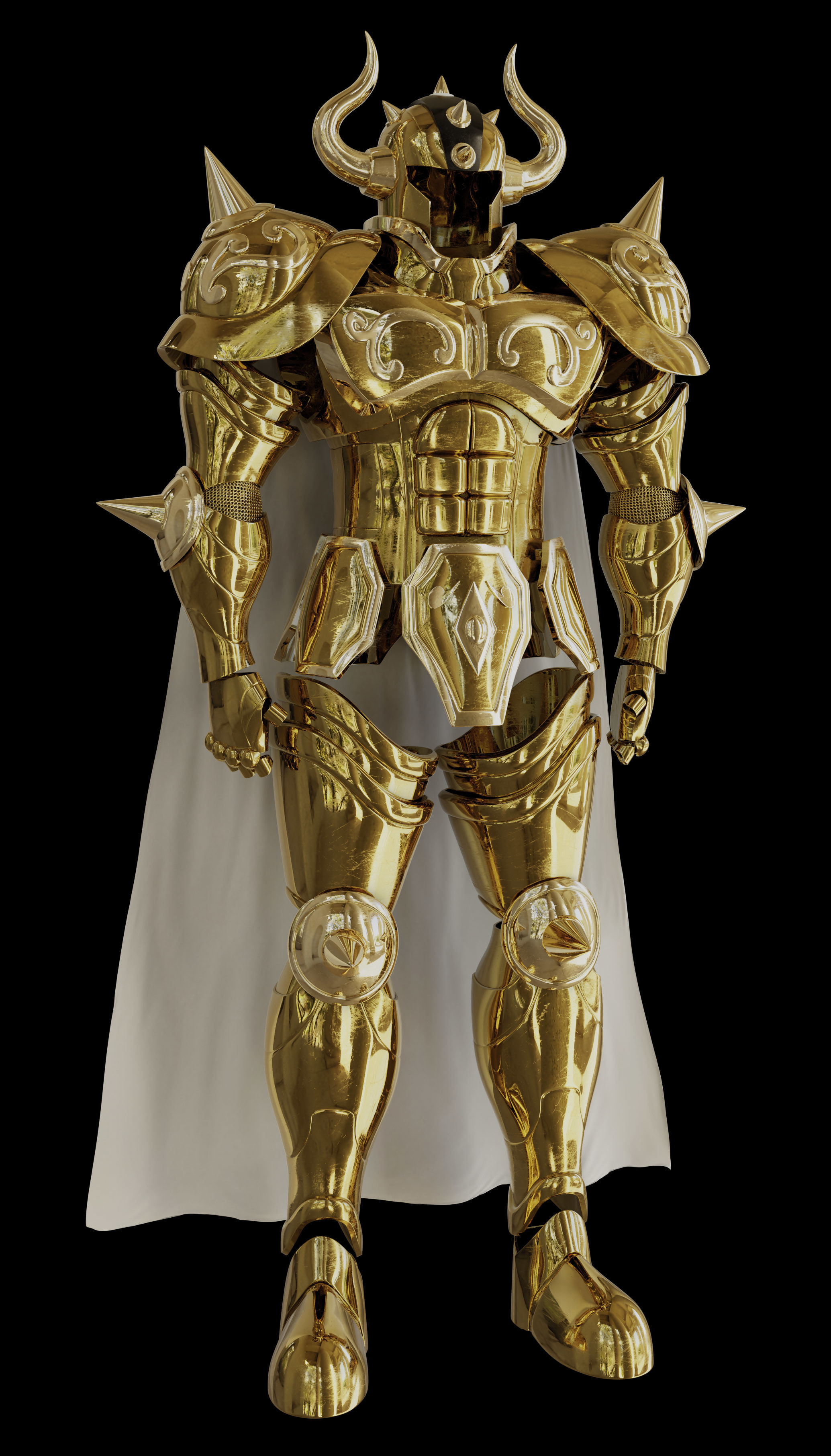 Armadura de Tauro 3D print model_2