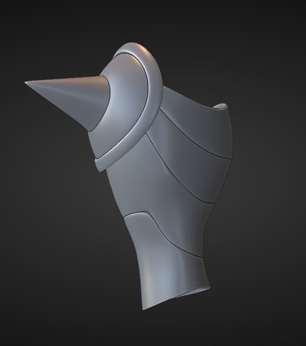 Armadura de Tauro 3D print model_5