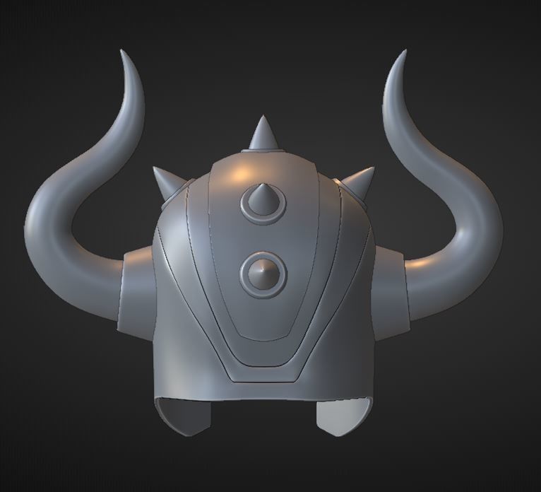 Armadura de Tauro 3D print model_9