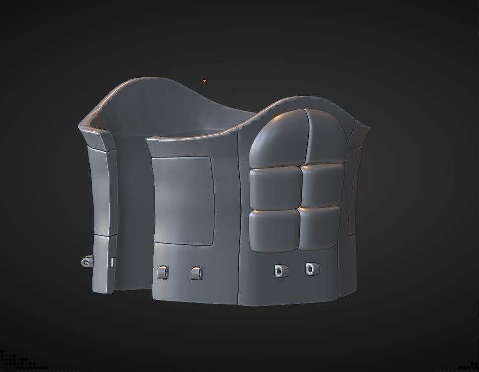 Armadura de Tauro 3D print model_19