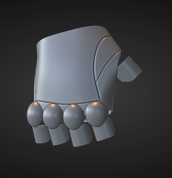 Armadura de Tauro 3D print model_33