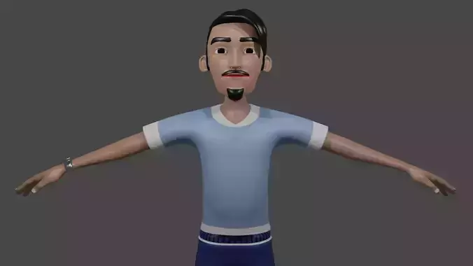 Human Stylized Rigged