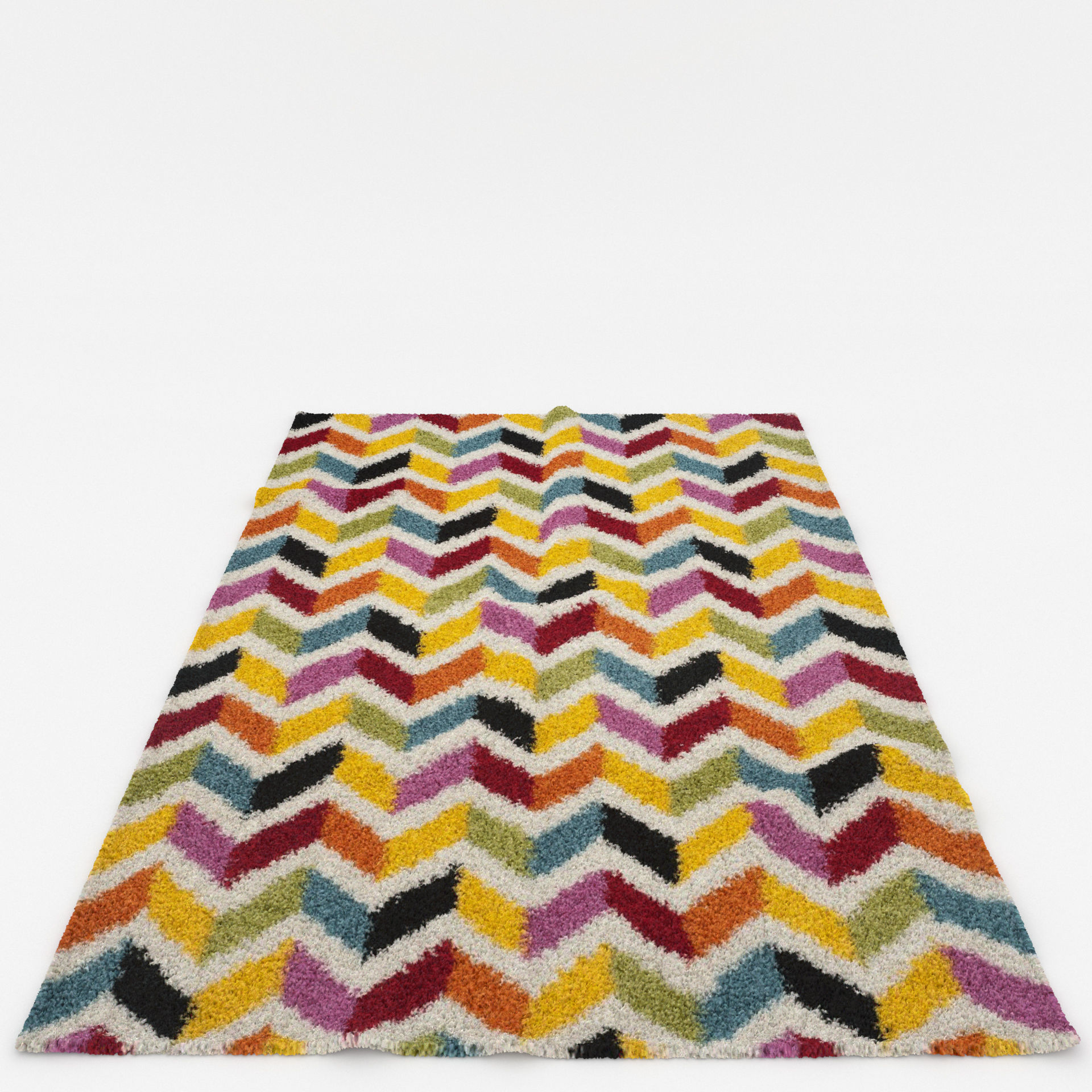 Rugs No 629 Low-poly 3D model_10