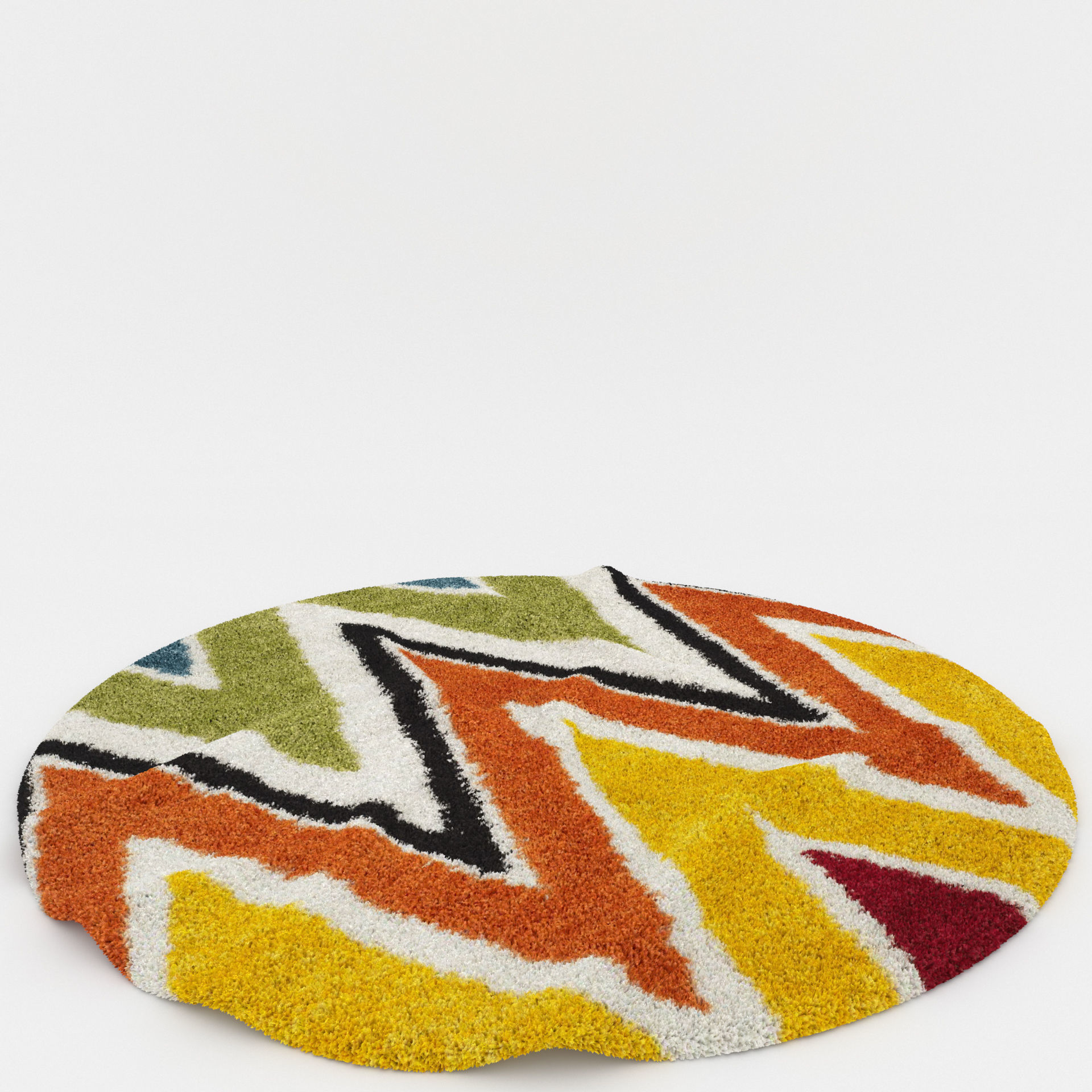 Rugs No 629 Low-poly 3D model_6