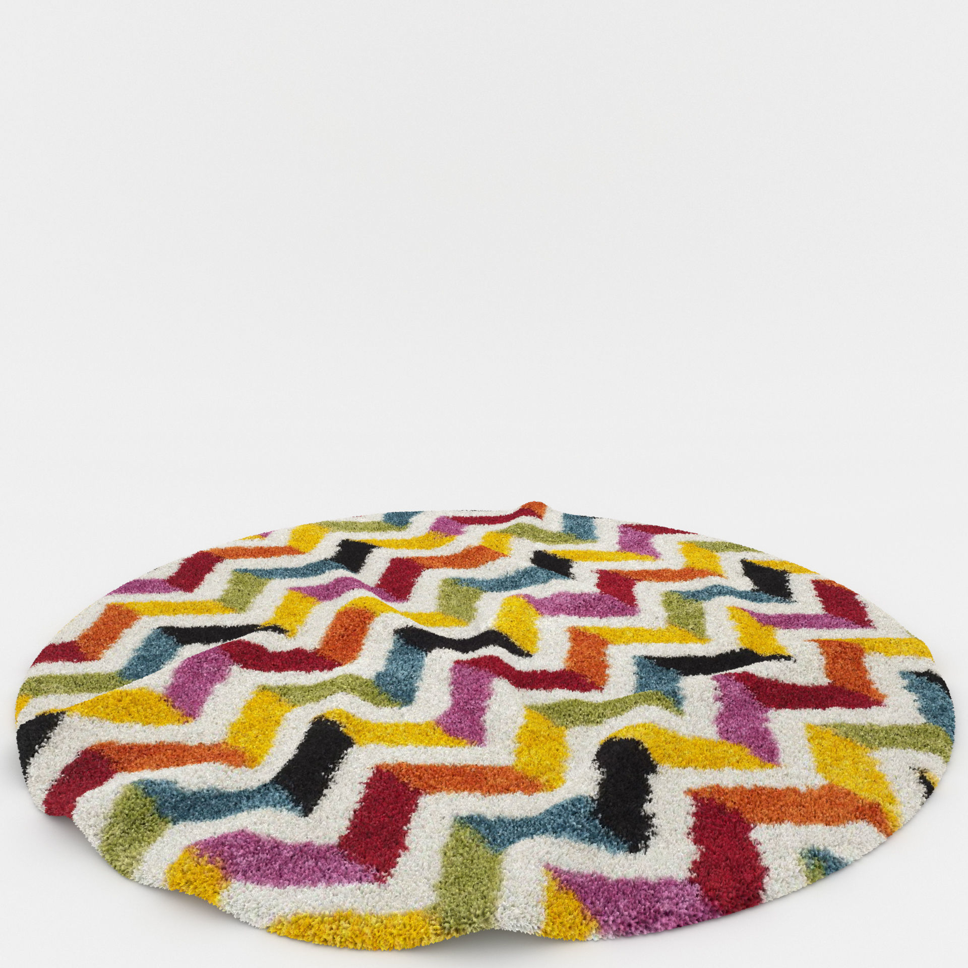 Rugs No 629 Low-poly 3D model_7