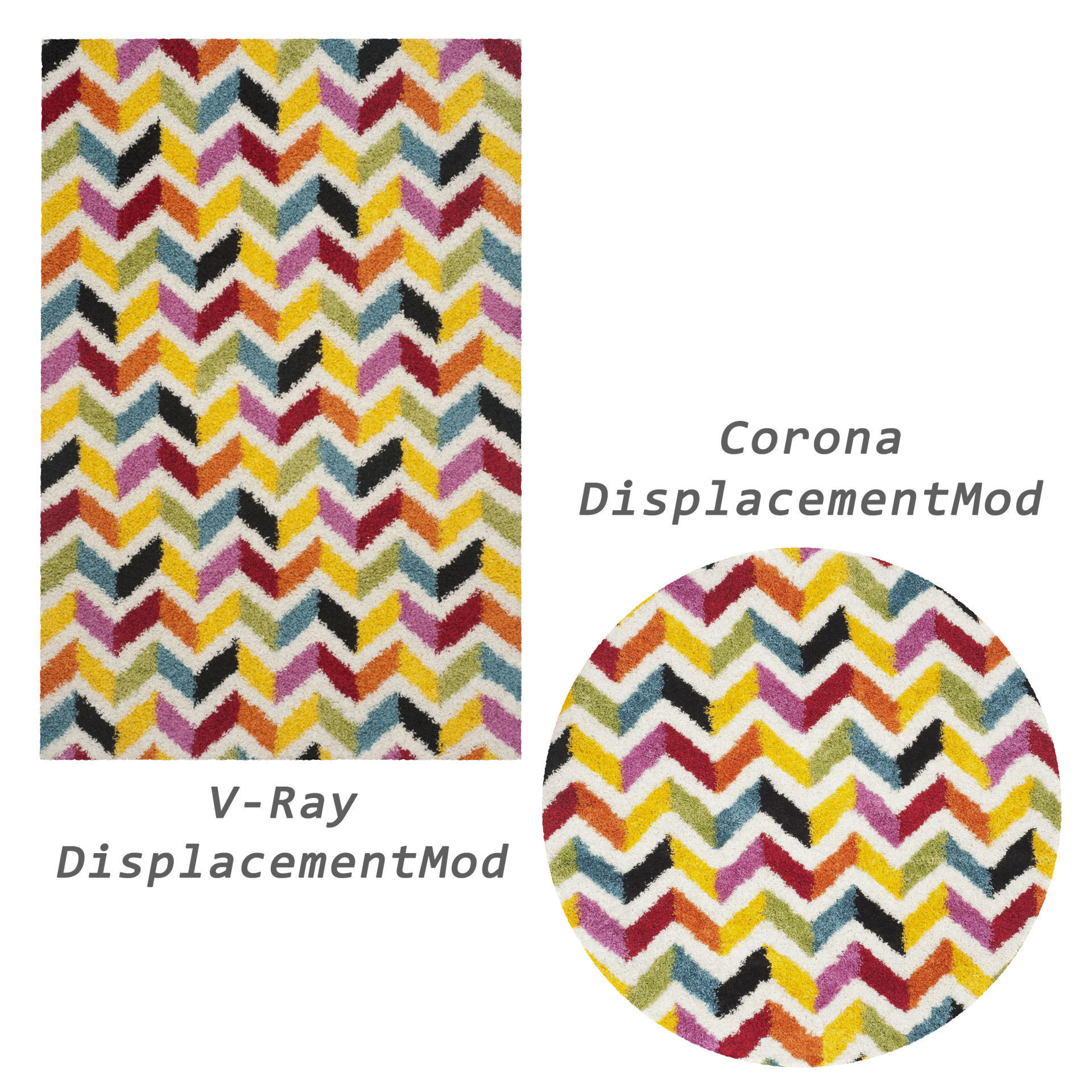 Rugs No 629 Low-poly 3D model_3