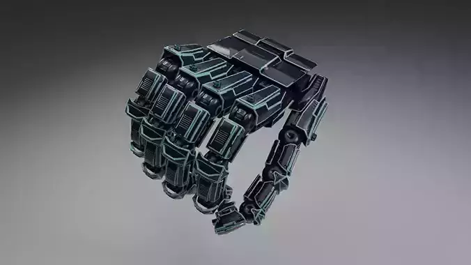 robot hand 3D model