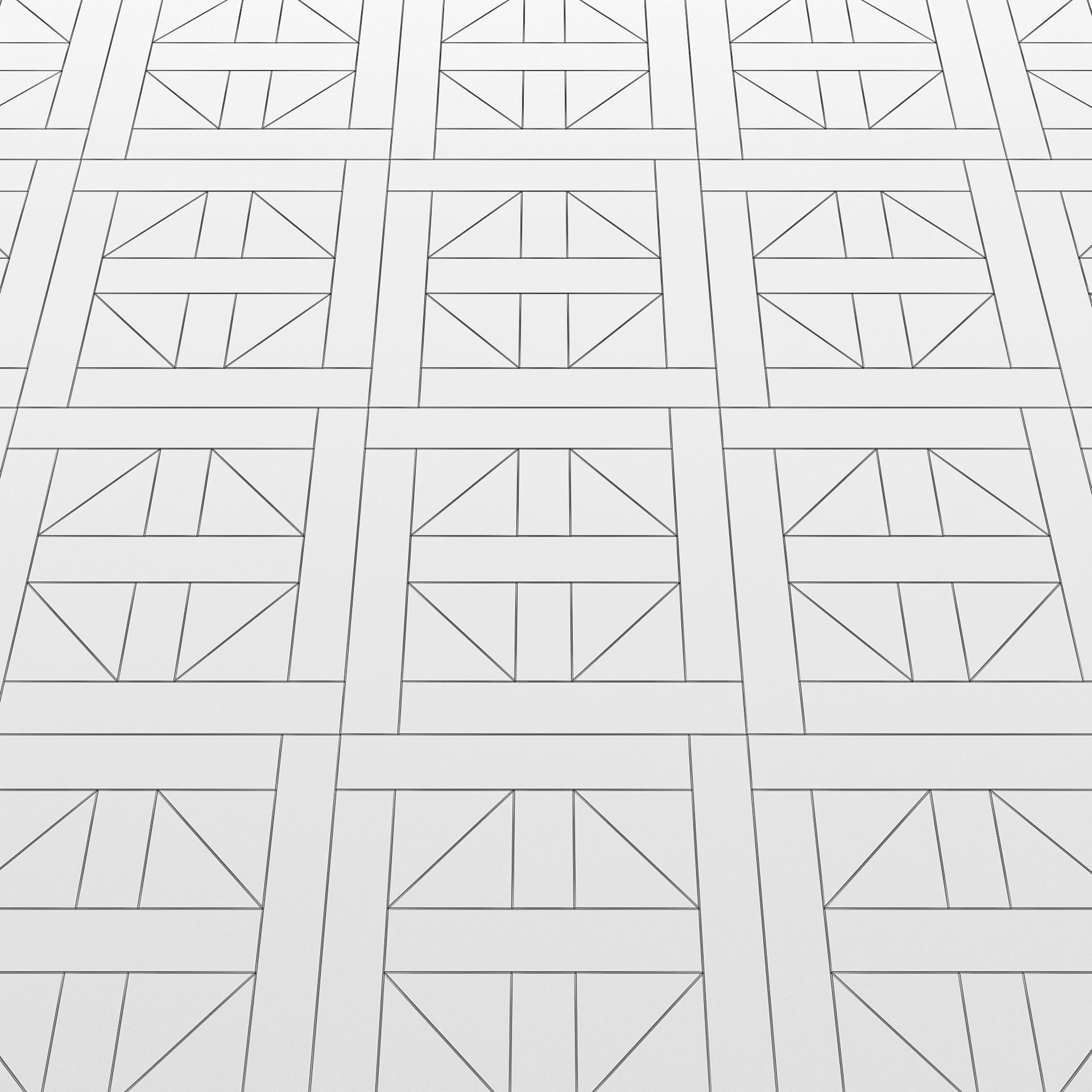 Parquet - Laminate - Wooden floor 4 in 1 Low-poly 3D model_32