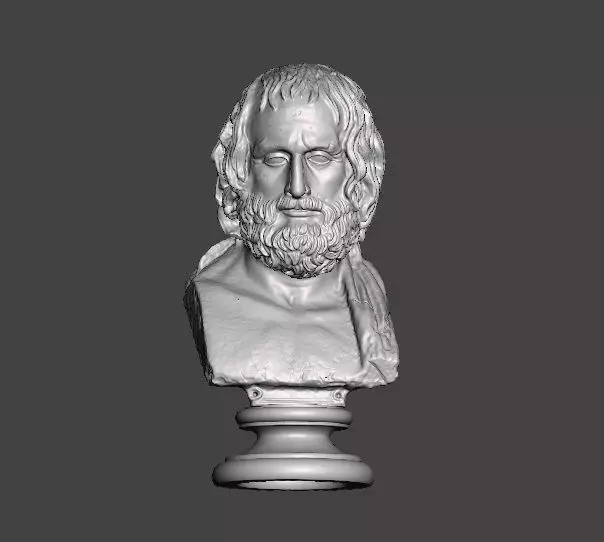 Protagoras Bust 3d printing 3D print model_0