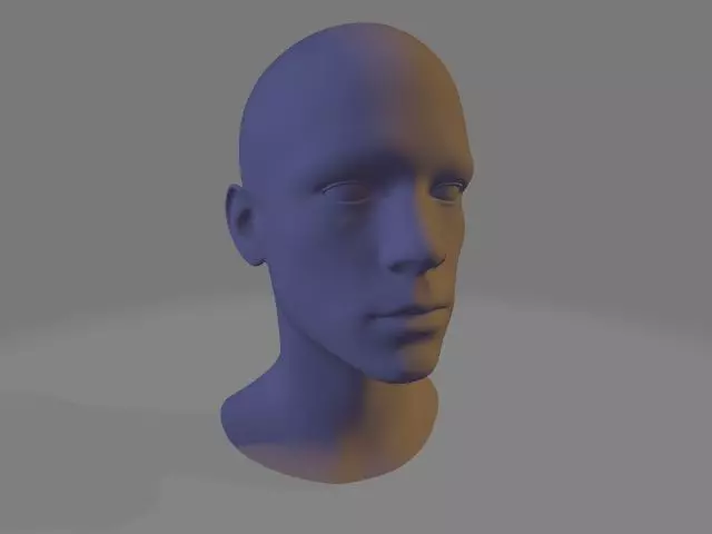 GUY HEAD Free 3D model
