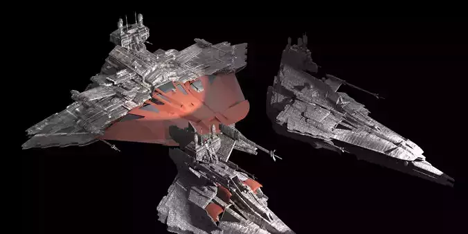 Heavy Space Carrier Ships 3 designs