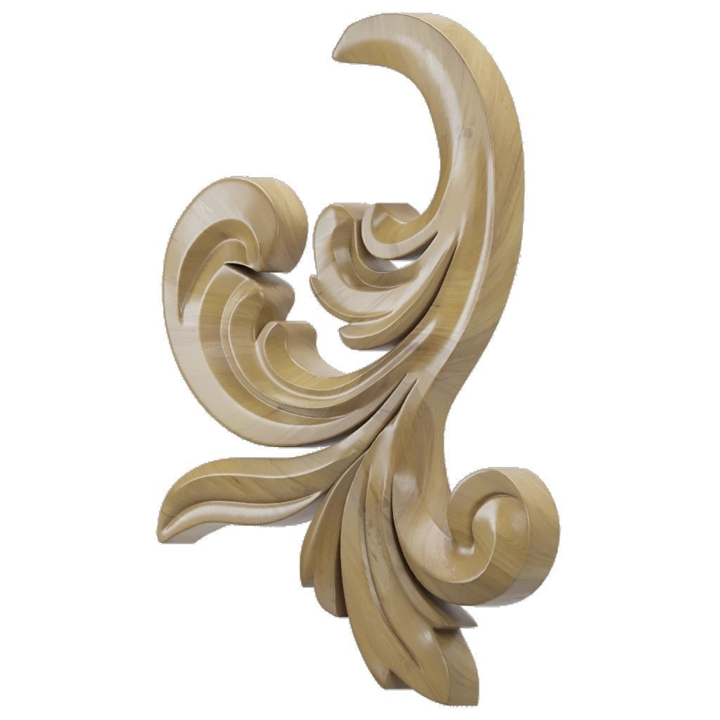 Trim Ornament VOL 3 Low-poly 3D model_2