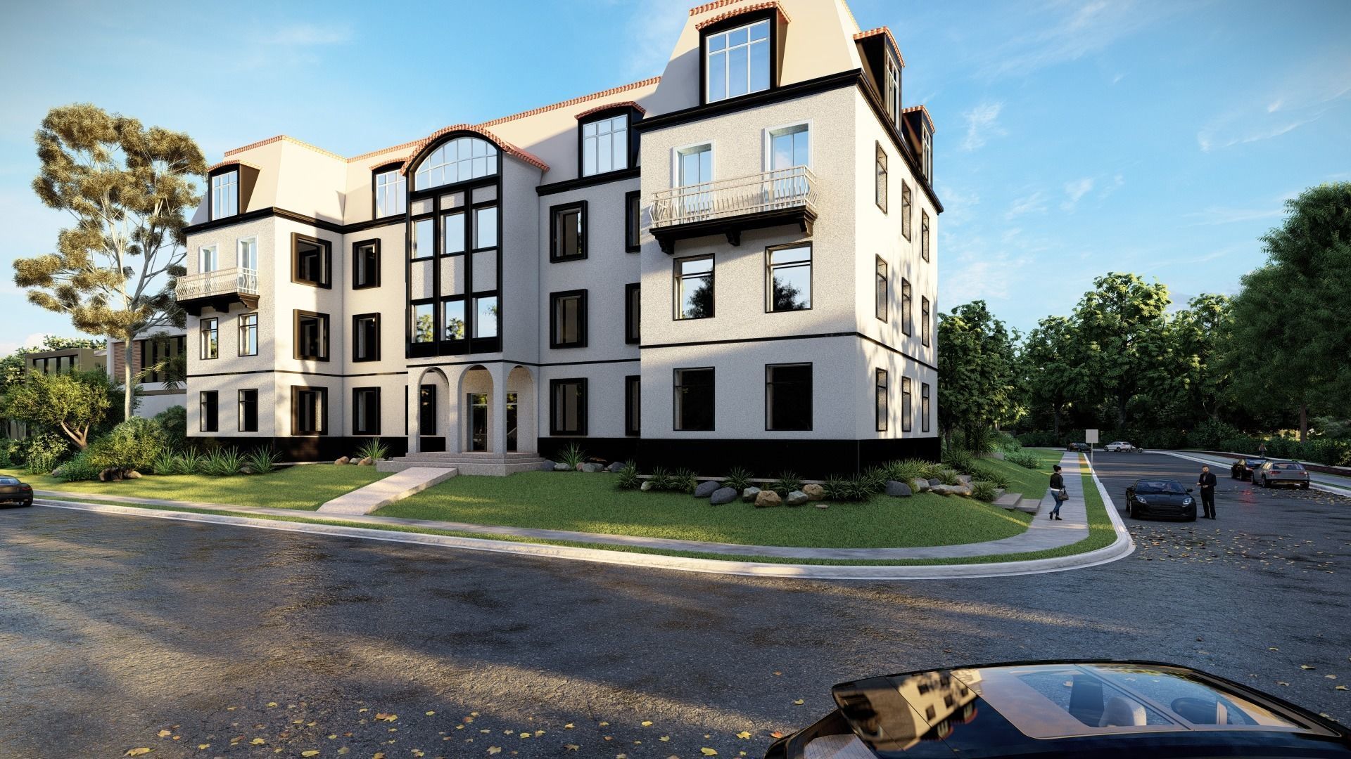 House Building 03 Low-poly 3D model_2