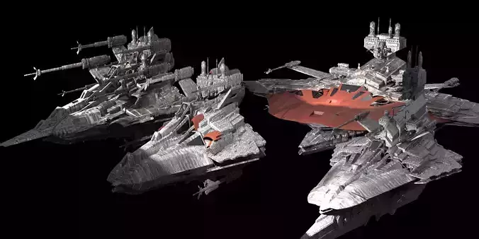 Heavy Space Carrier Ships 5