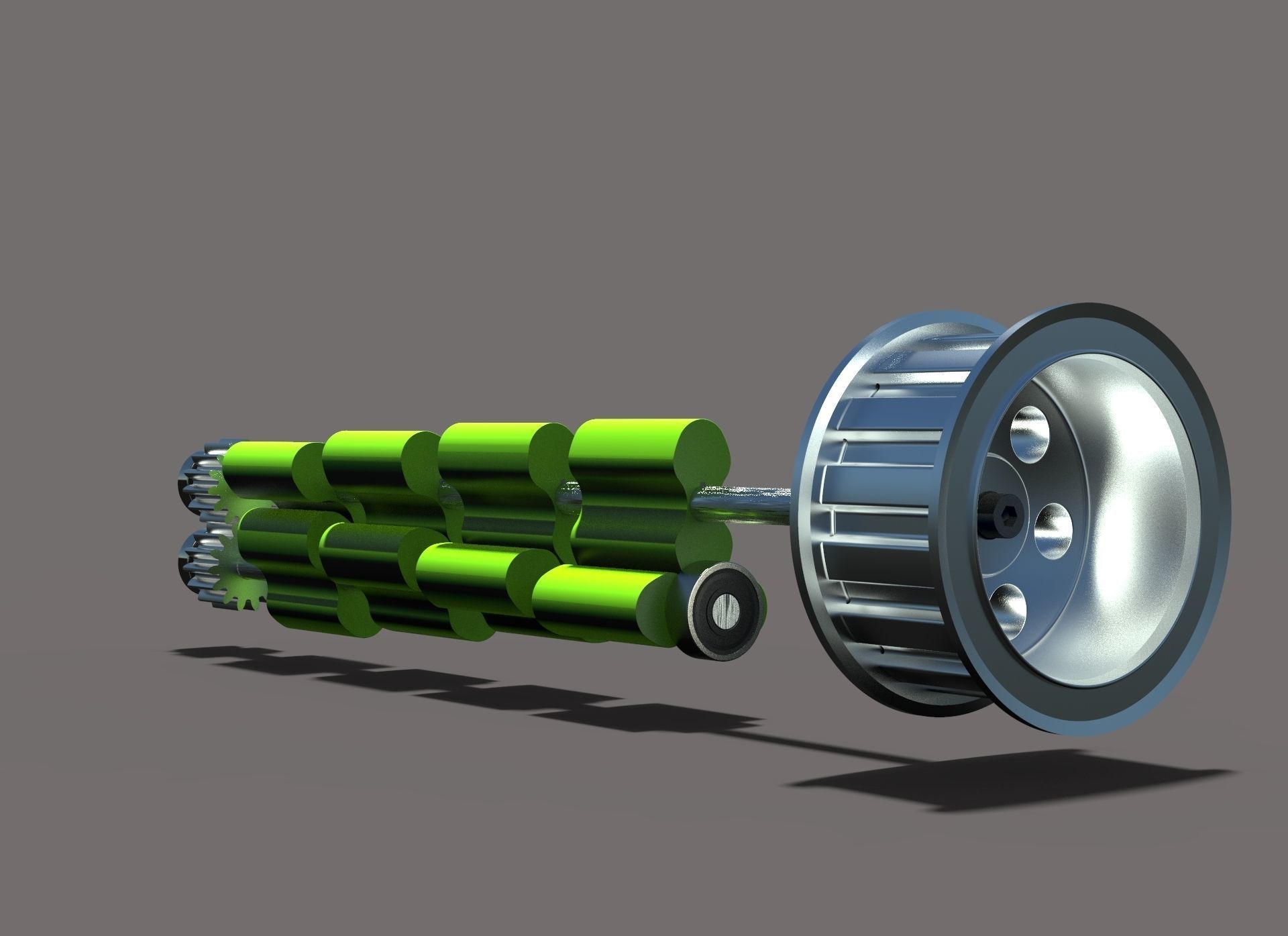 Dry Sump Oil System  3D print model_4