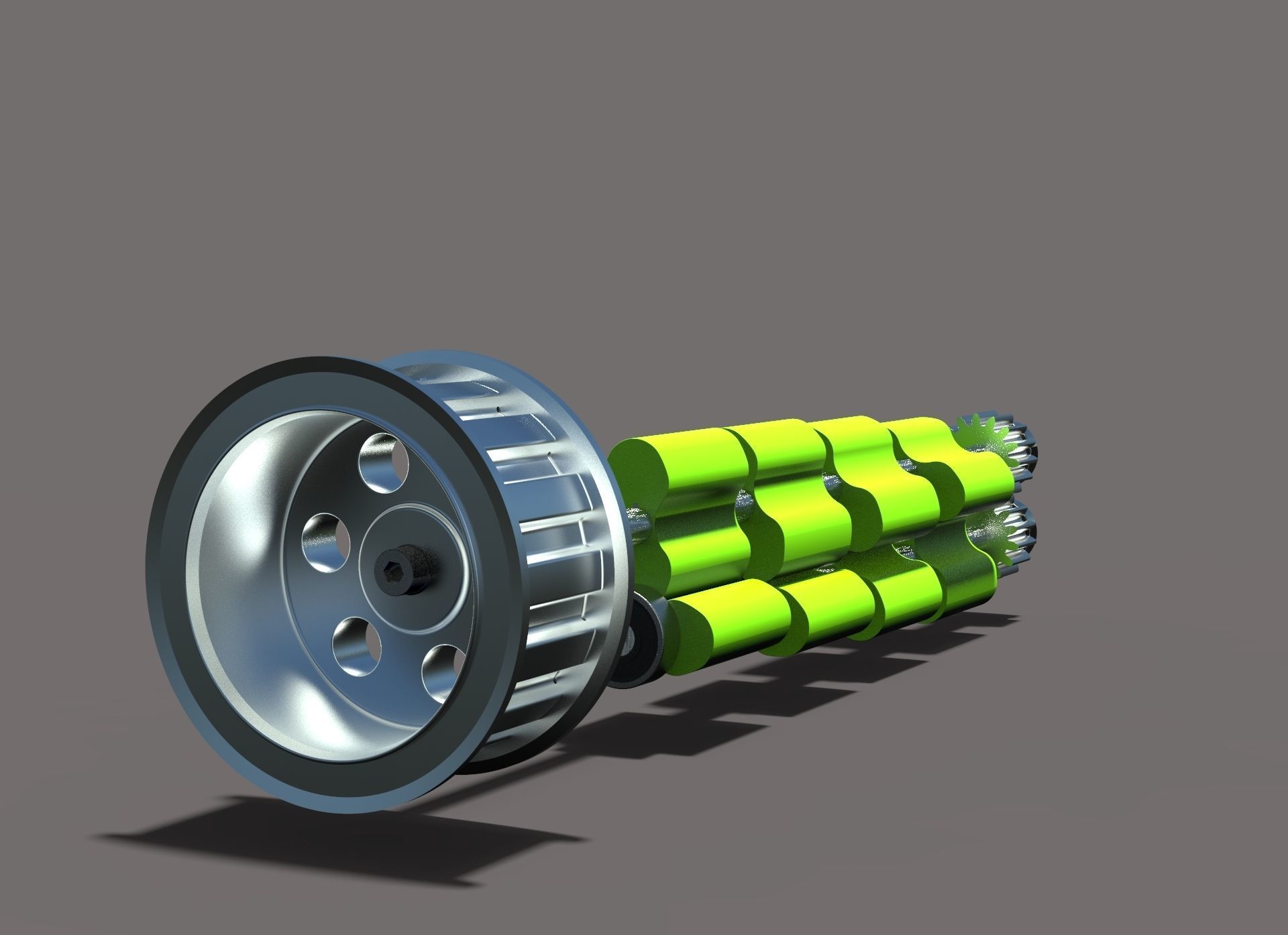 Dry Sump Oil System  3D print model_3