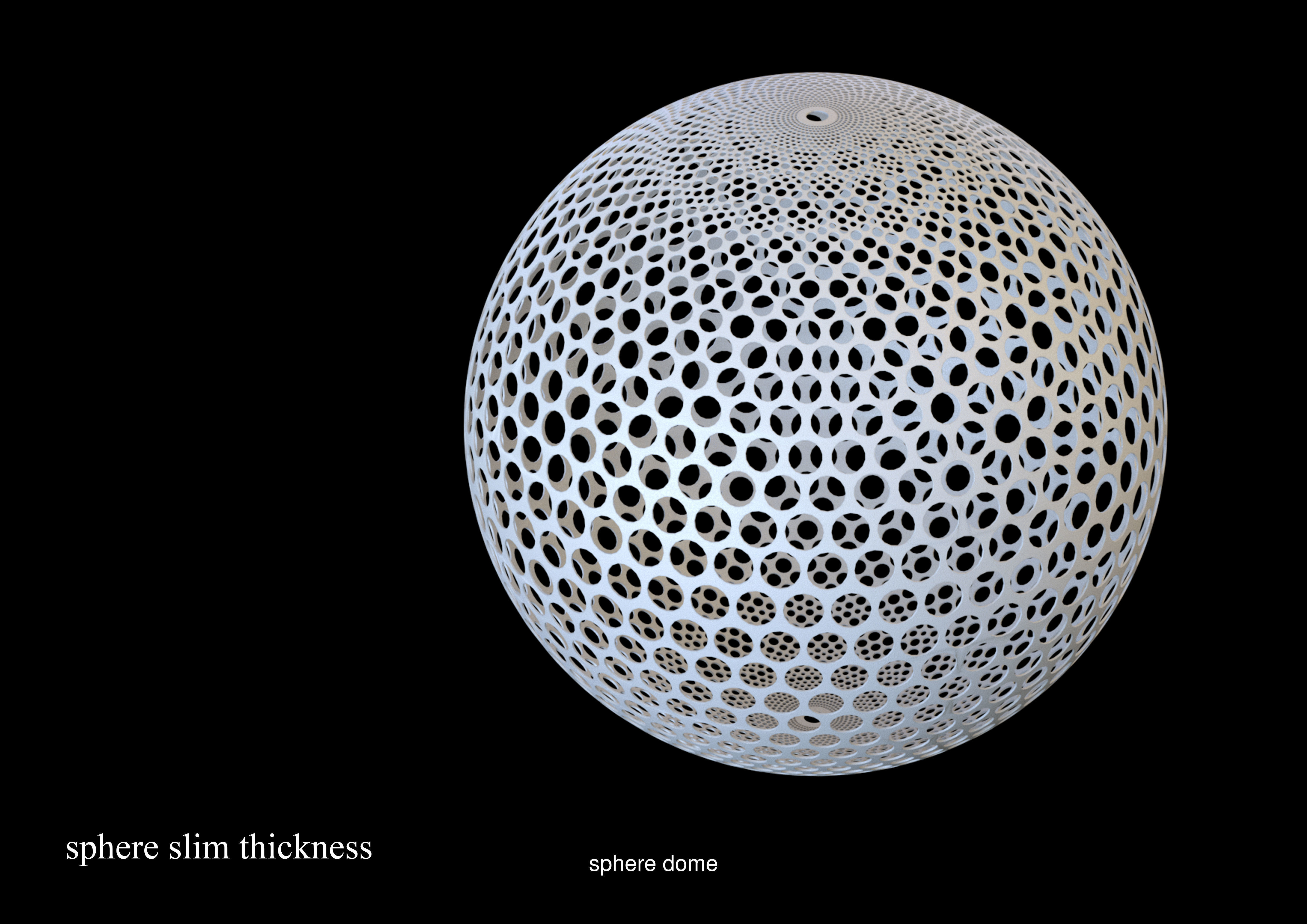 sphere sculpture 3D Model Collection_1